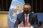 WHO director-general Tedros Adhanom Ghebreyesus warned against the idea that herd immunity might be a realistic strategy to stop the pandemic. WHO via AP